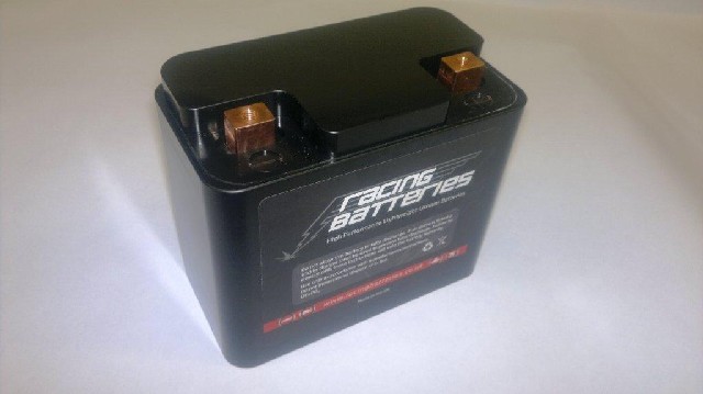 Baterie pro závody a bìžný provoz Suzuki GSXR1100 RB240400- 4,6Ah 1,05Kg, LiFePO4